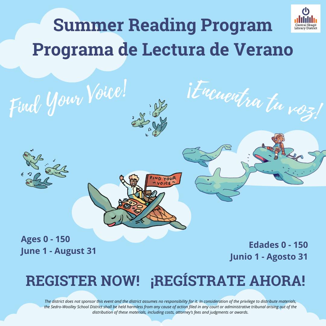 Central Skagit Library Summer Reading Program